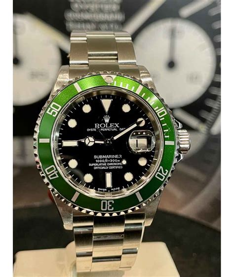 Rolex Submariner Date Ghiera Verde 5